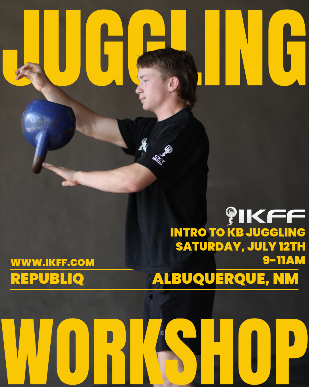IKFF LIVE: Intro to KB Flow Juggling Workshop (Albuquerque, NM)